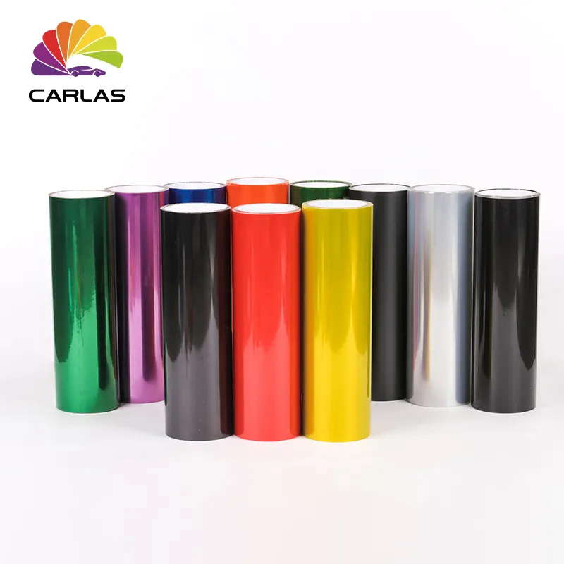 Carlas 12 Colors PVC A Class Led Headlights Car Headlight Tint Film Lamp Vinyl Film