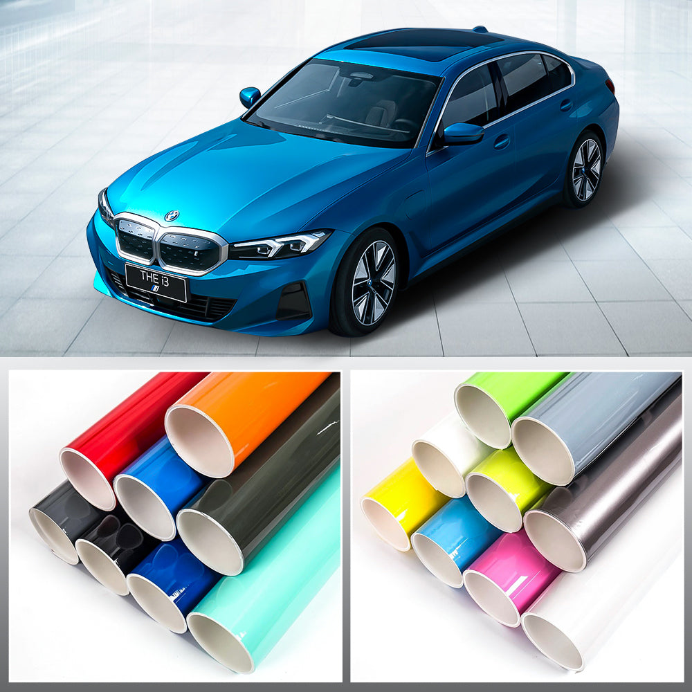 Carlas PET Crystal Film Body With Bubble Free Sticker Car Vinyl Wrap Film PVC Material Auto Color PPF