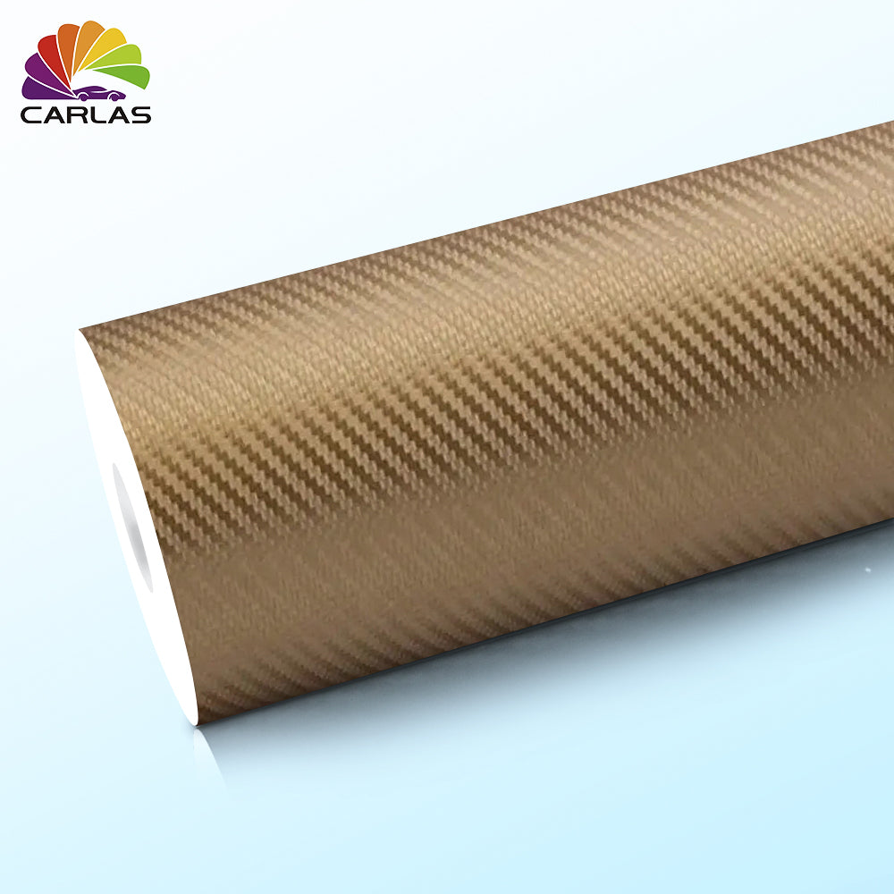 CARLAS PVC 1.52*30M 3D Bubble Free Carbon Fiber Vinyl Wrap Car film Car Stickers Car Wrapping Films