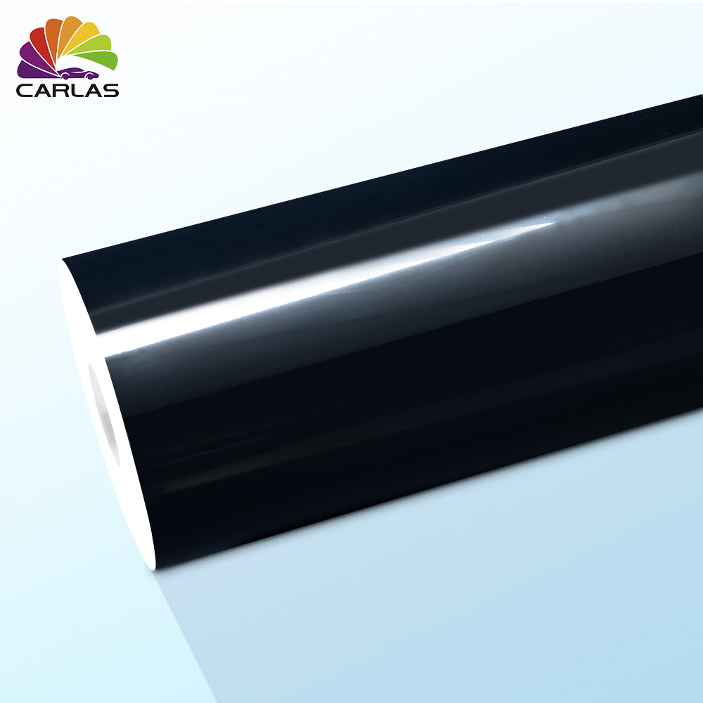 1.52*16.5m Roll Waterproof Cars Sticker Styling Car Crystal Piano Black Vinyl Wrap Car Wrapping Film