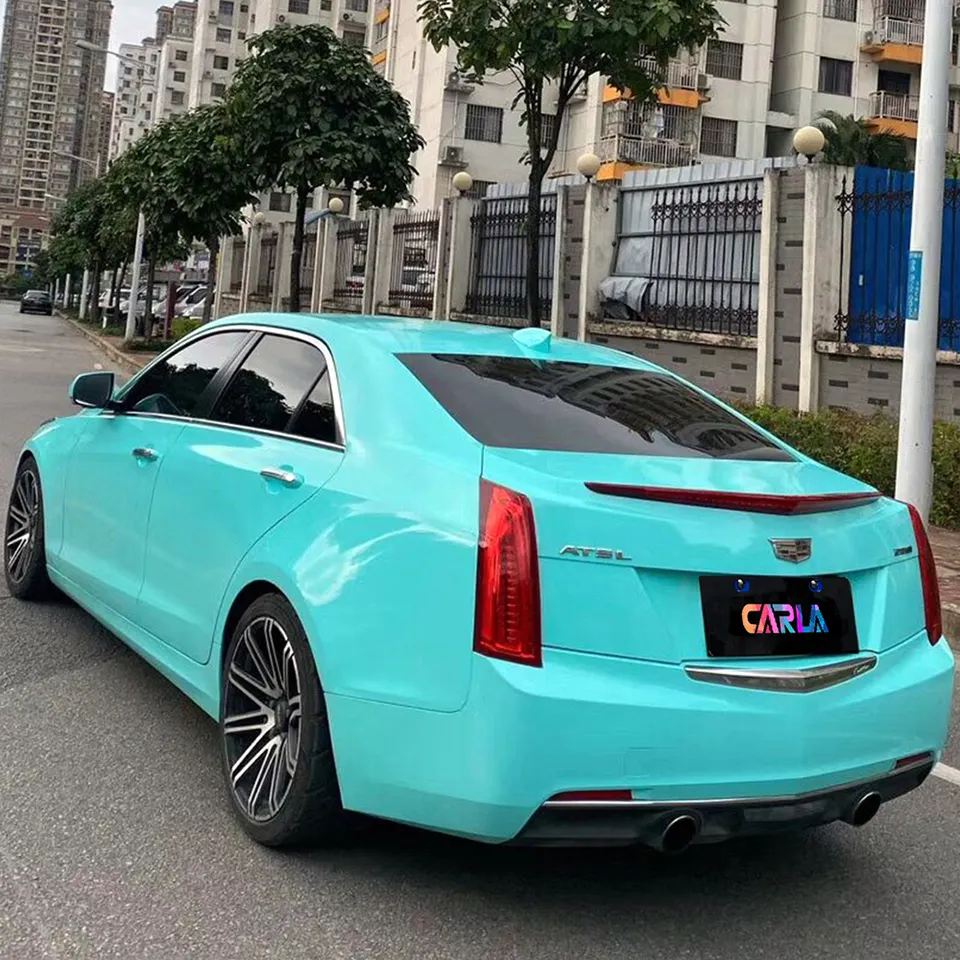 CARLAS Factory Wholesale Car Color Changing Film TPU Crystal Blue PPF Paint Protection Film