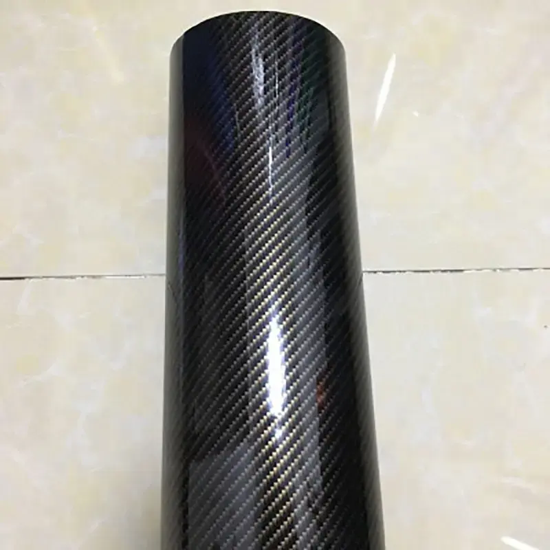 CARLAS Glossy Carbon Film 5 years warranty Vinyl Wrap 5D Carbon Fiber Stickers Car Wrap Vinyl Film