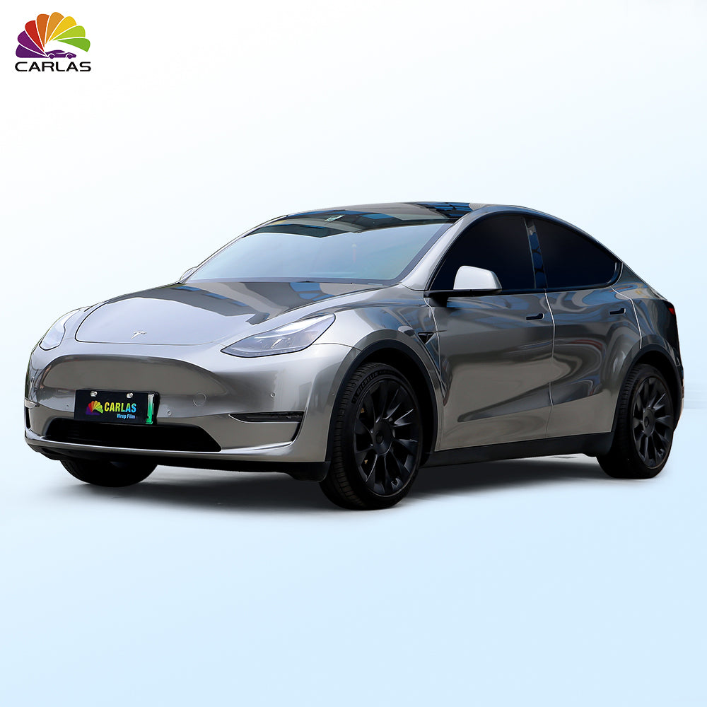 CARLAS Car PPF TPU Car Color Changing Film Liquid Matte Grey Silver wrap film wrapping film