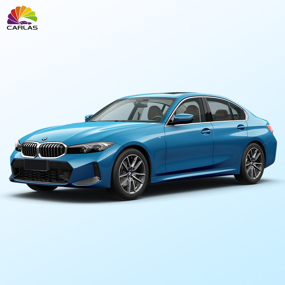 Hot selling colored blue car wrap vinyl Stickers 1.52*18M matte chrome Film PVC Auto Color PPF Protect Car Paint