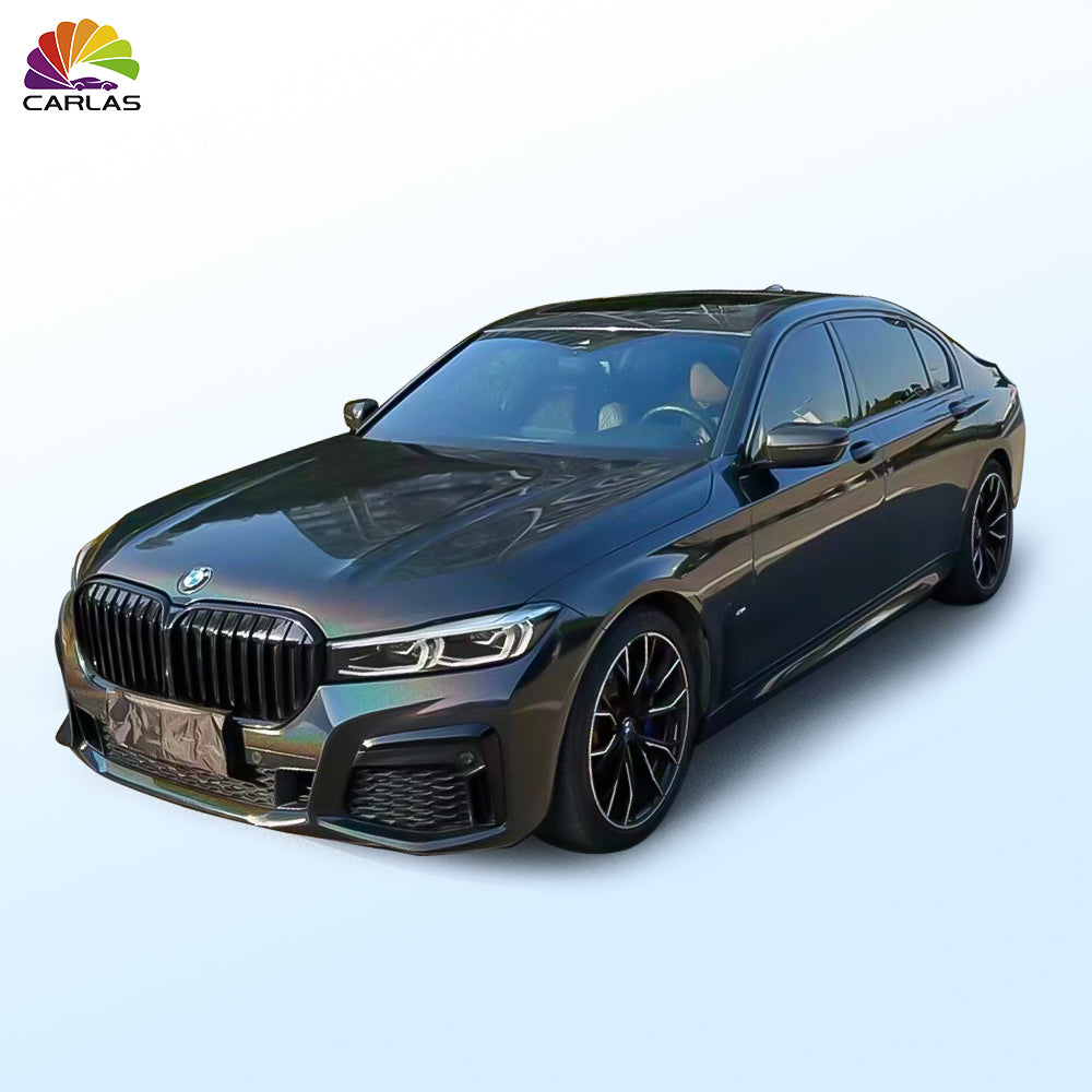 CARLAS New Car TPU Wrap Rainbow Laser Black Paint Protection Film Color PPF