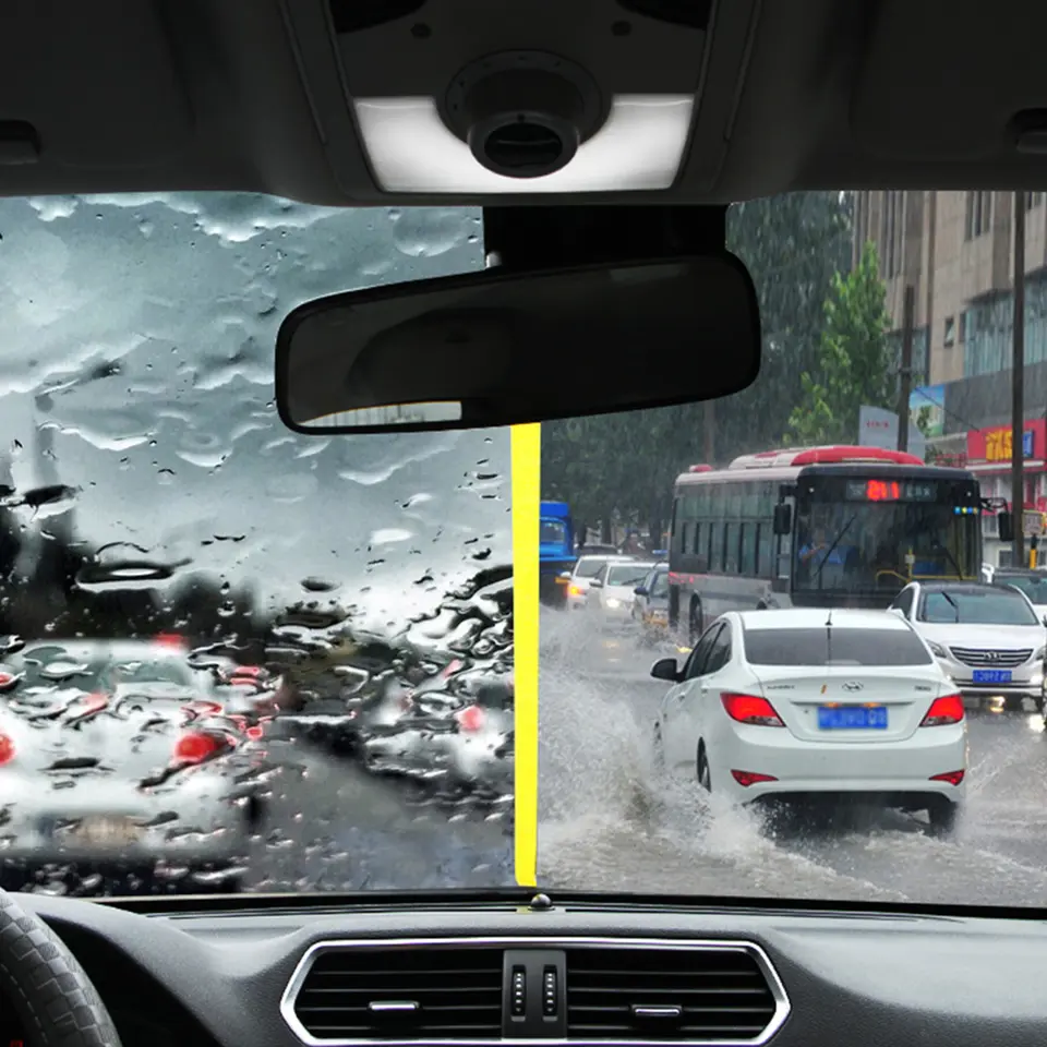 1.52*1m Waterproof Explosion Proof Windshield Rainproof Glass Film TPU Window Rainproof Film Protection Film