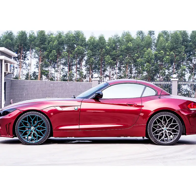 CARLAS New Products Color TPU PPF Film Air Bubble Free Car Vinyl Wrap Liquid Metal Red Dragon Car Wrap