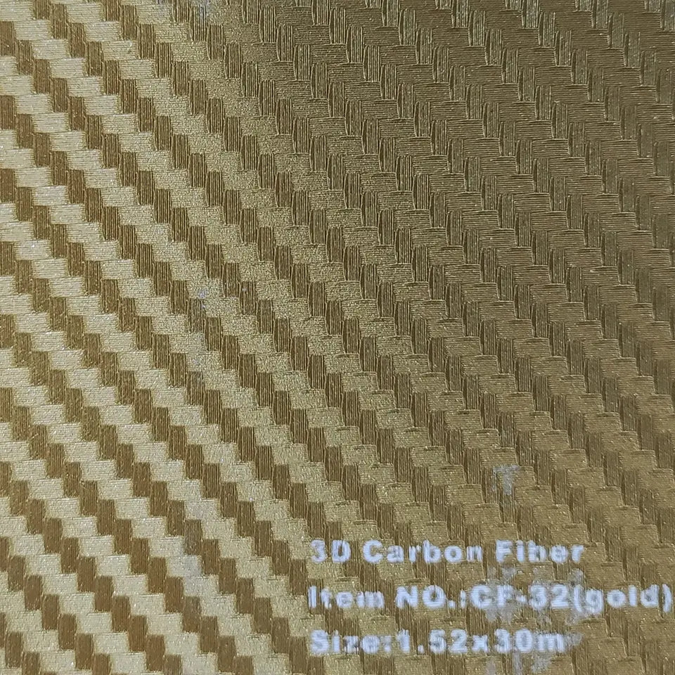 CARLAS PVC 1.52*30M 3D Bubble Free Carbon Fiber Vinyl Wrap Car film Car Stickers Car Wrapping Films