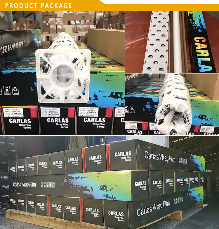 CARLAS Self Repairing Anti Scratch Car Color Changing Wrap Film Ppf Tpu Color Car Wrapping Film