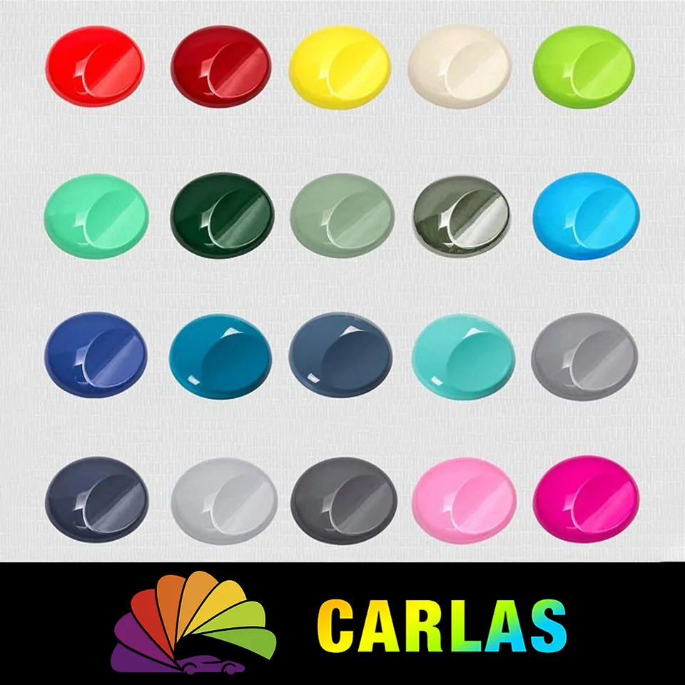 Carlas 1.52*16.5m/Roll Crystal Khaki Green High Quality TPU Car Color Change Film PPF Wrap Protection Film