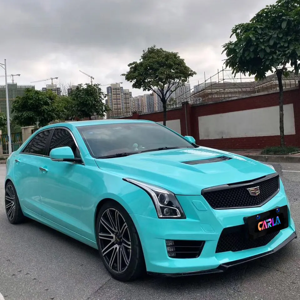 CARLAS Factory Wholesale Car Color Changing Film TPU Crystal Blue PPF Paint Protection Film